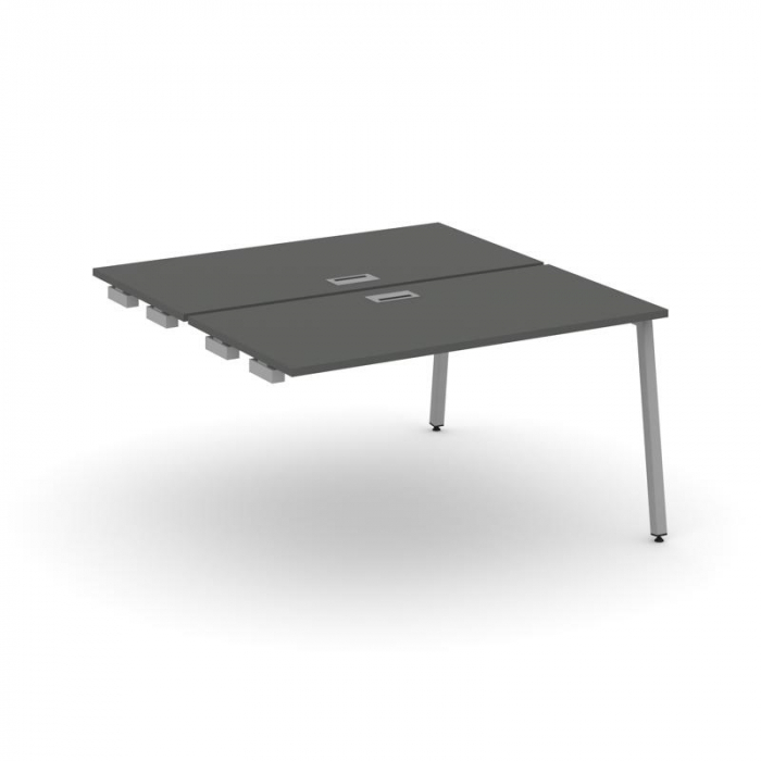 Стайл Проджект Стол-приставка к опор. элем. SN-4A.DPRS-022 Антрацит/Металл Серый 1180*1632*750