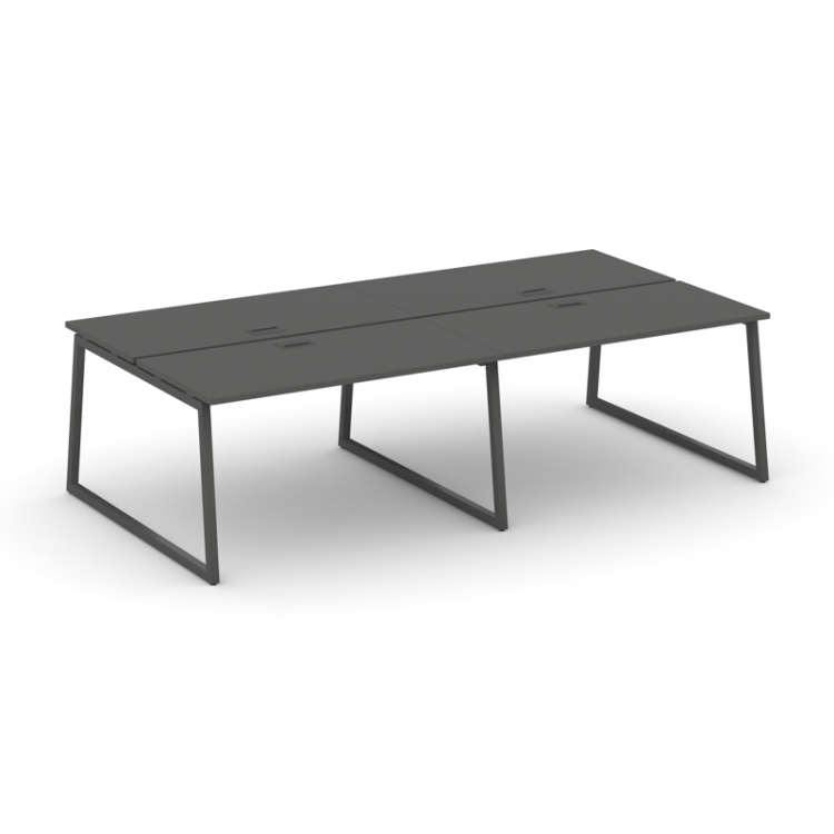 Style Project Рабочая станция 2-х сторон. SN-4T1.DRS-043 Антрацит/Металл Антрацит/Заглушка Пластик Ч