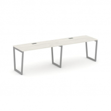 Style Project Рабочая станция 1 сторон. SN-4T2.ORS-011 Дуб Наварра/Металл Серый/Заглушка Пластик Сер