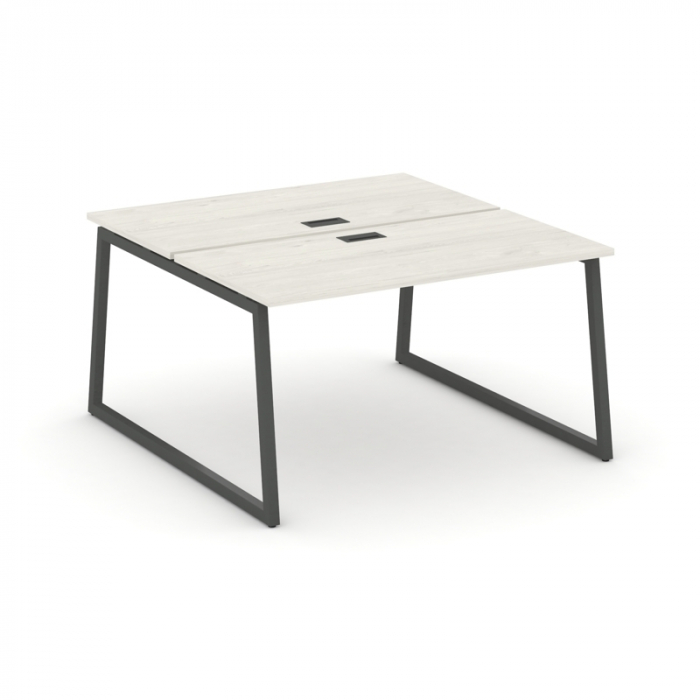 Стайл Проджект Рабочая станция 2-х сторон. SN-4T1.DRS-003 Дуб Наварра/Металл Антрацит/Заглушка Пласт