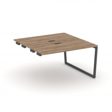 Style Project Стол-приставка к опор. элем. SN-4T2.DPRS-022 Дуб Табак/Металл Антрацит/Черный Пластик