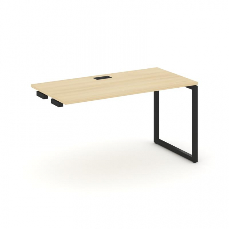 Style Project Стол-приставка к опор. элем. SN-4O.OPRS-003 Акация Лорка/Металл Черный 1380*600*750