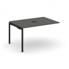 Style Project Проходной наб. элем. перег. стола SN-4P.NSPRG-002 Антрацит/Металл Черный 1180*980*750