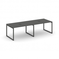 Style Project Стол переговорный SN-4O.SPRG-013 Антрацит/Металл Антрацит 2760*980*750
