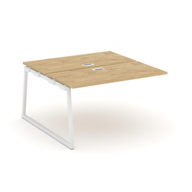 Style Project Проходной наб. элем. SN-4T1.DNRS-002 Тиквуд Светлый/Металл Белый/Заглушка Пластик Белы