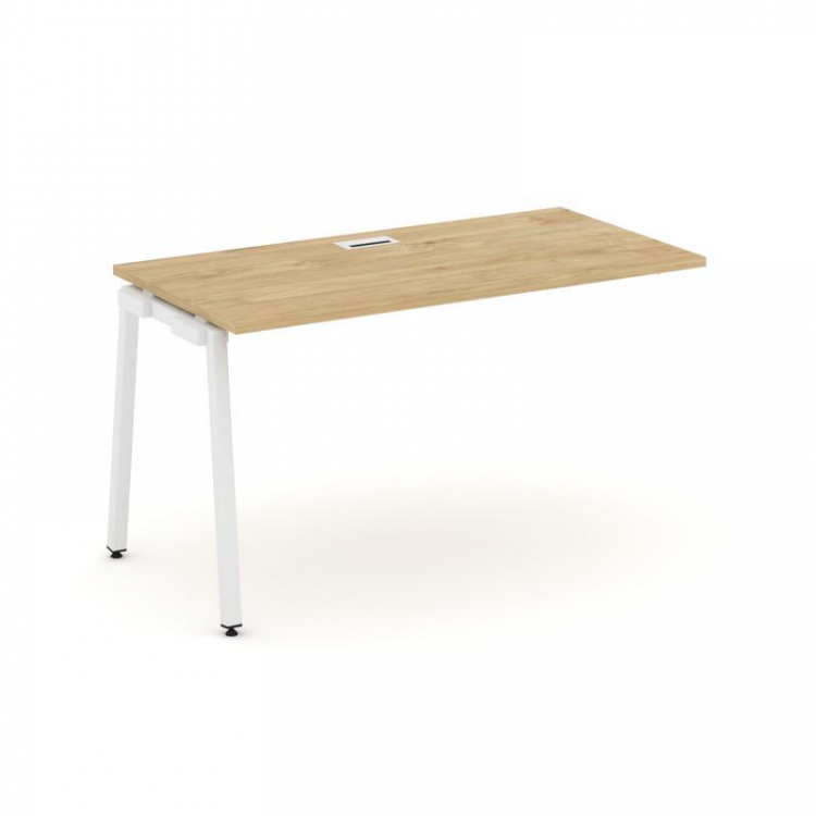 Style Project Проходной наб. элем. SN-4A.ONRS-022 Тиквуд Светлый/Металл Белый 1180*800*750