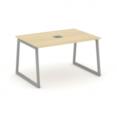 Style Project Стол переговорный SN-4T1.SPRG-001 Акация Лорка/Металл Серый/Заглушка Металл Серый 980*