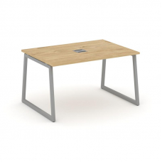 Style Project Стол переговорный SN-4T1.SPRG-003 Тиквуд Светлый/Металл Серый/Заглушка Металл Серый 13