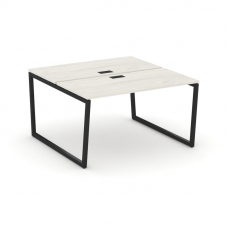 Style Project Рабочая станция 2-х сторон. SN-4T2.DRS-021 Дуб Наварра/Металл Черный/Заглушка Пластик