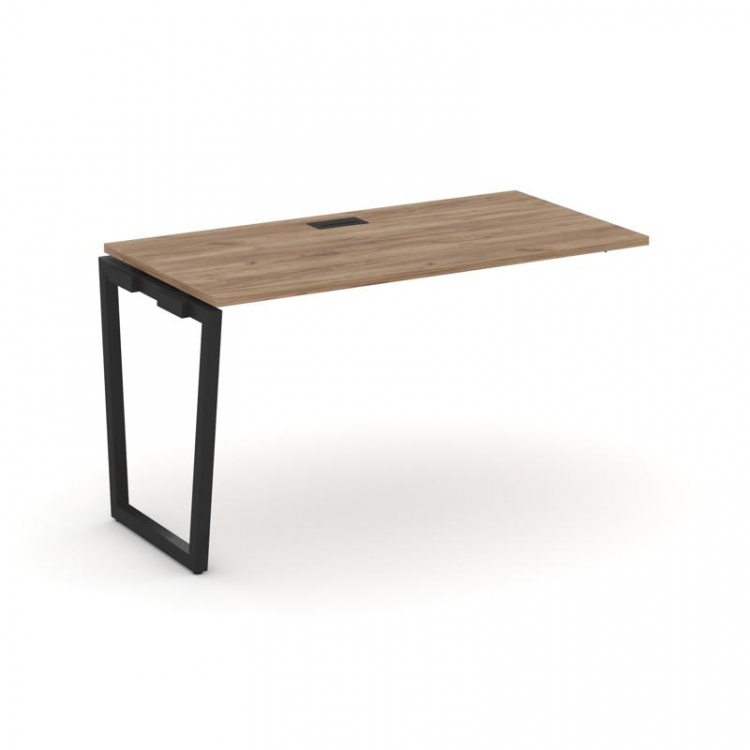 Style Project Проходной наб. элем. SN-4T2.ONRS-023 Дуб Табак/Металл Черный/Заглушка Пластик Черный 1