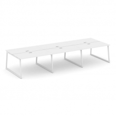 Style Project Рабочая станция 2-х сторон. SN-4T1.DRS-072 Белый/Металл Белый/Заглушка Пластик Белый 3