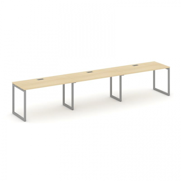 Style Project Рабочая станция 1 сторон. SN-4O.ORS-053 Акация Лорка/Металл Серый 4140*800*750