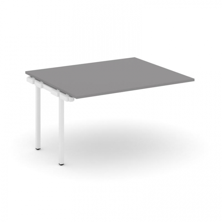 Стайл Проджект Проходной наборный элемент переговорного стола SN-4P.NSPRG-034.3 Серый Пепел/Металл Б