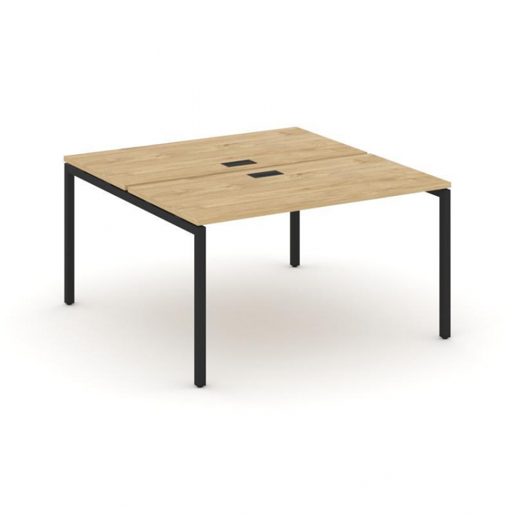 Style Project Рабочая станция 2-х сторон. SN-4P.DRS-022 Тиквуд Светлый/Металл Черный 1180*1632*750