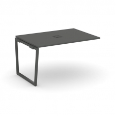 Style Project Проходной наб. элем. перег. стола SN-4T2.NSPRG-004 Антрацит/Металл Антрацит/Заглушка М