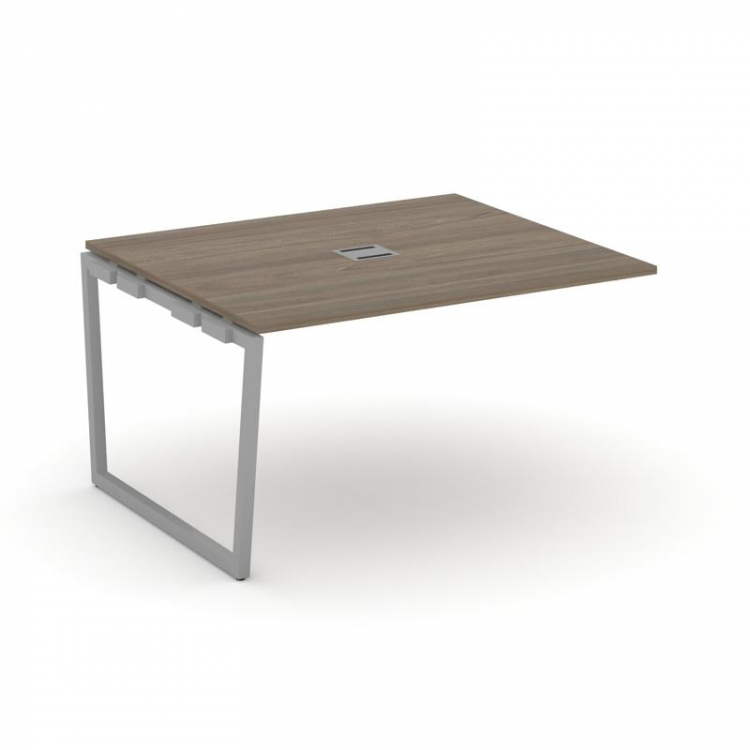 Style Project Проходной наб. элем. перег. стола SN-4T2.NSPRG-034 Вяз Благородный/Металл Серый/Заглуш