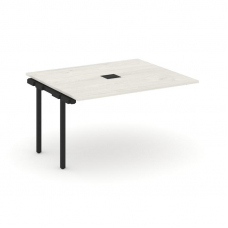 Style Project Проходной наб. элем. перег. стола SN-4P.NSPRG-034 Дуб Наварра/Металл Черный 1580*1180*