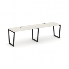 Style Project Рабочая станция 1 сторон. SN-4T2.ORS-011 Дуб Наварра/Металл Черный/Заглушка Пластик Че