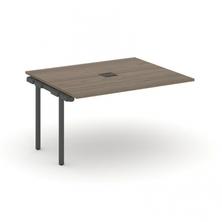 Style Project Проходной наб. элем. перег. стола SN-4P.NSPRG-034 Вяз Благородный/Металл Антрацит 1580