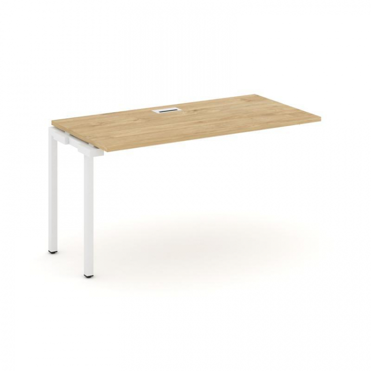 Style Project Проходной наб. элем. SN-4P.ONRS-002 Тиквуд Светлый/Металл Белый 1180*600*750