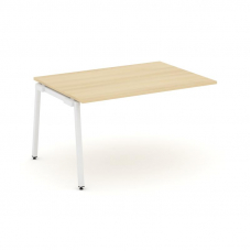 Style Project Проходной наб. элем. перег. стола SN-4A.NSPRG-002.3 Акация Лорка/Металл Белый 1180*980