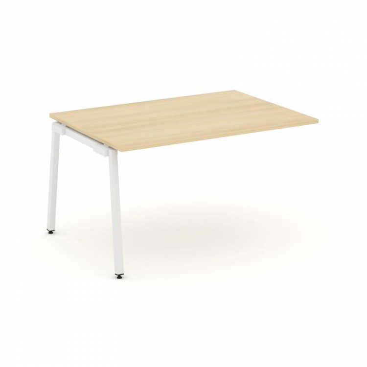 Style Project Проходной наб. элем. перег. стола SN-4A.NSPRG-002.3 Акация Лорка/Металл Белый 1180*980