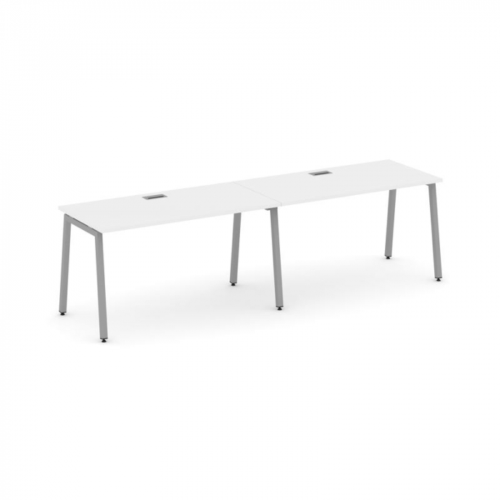 Style Project Рабочая станция 1 сторон. SN-4A.ORS-001 Белый/Металл Серый 1960*600*750