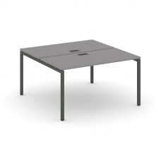 Стайл Проджект Рабочая станция двухсторонняя SN-4P.DRS-022 Серый Пепел/Металл Антрацит 1180*1632*750