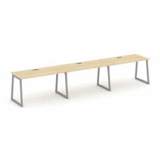 Style Project Рабочая станция 1 сторон. SN-4T1.ORS-054 Акация Лорка/Металл Серый/Заглушка Пластик Се