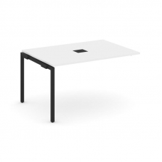 Style Project Проходной наб. элем. перег. стола SN-4P.NSPRG-003 Белый/Металл Черный 1380*980*750