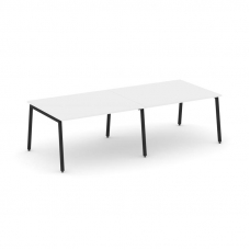 Style Project Стол переговорный SN-4A.SPRG-042.3 Белый/Металл Черный 2360*1180*750