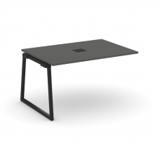 Style Project Проходной наб. элем. перег. стола SN-4T1.NSPRG-001 Антрацит/Металл Черный/Заглушка Мет