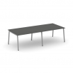 Стайл Проджект Стол переговорный SN-4A.SPRG-044.3 Антрацит NEW/Металл Серый 3160*1180*750
