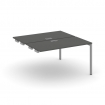 Style Project Стол-приставка к опор. элем. SN-4P.DPRS-014 Антрацит/Металл Серый 1580*1432*750