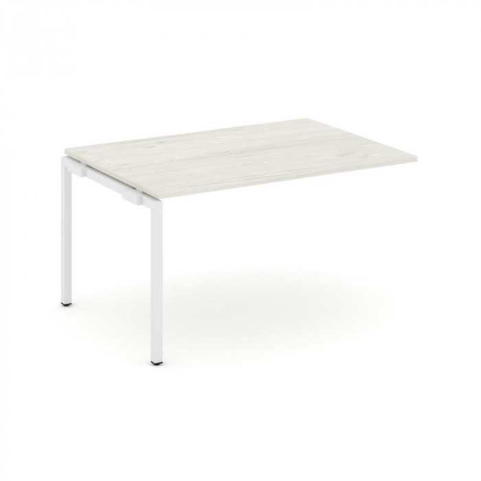 Стайл Проджект Проходной наб. элем. перег. стола SN-4P.NSPRG-004.3 Дуб Наварра/Металл Белый 1580*980