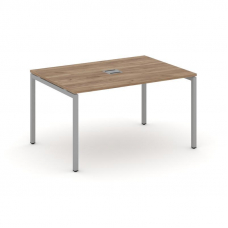 Style Project Стол переговорный SN-4P.SPRG-003 Дуб Табак/Металл Серый 1380*980*750