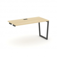 Style Project Стол-приставка к опор. элем. SN-4T2.OPRS-002 Акация Лорка/Металл Антрацит/Заглушка Пла