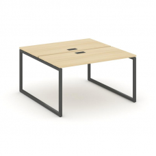 Style Project Рабочая станция 2-х сторон. SN-4O.DRS-004 Акация Лорка/Металл Антрацит 1580*1232*750