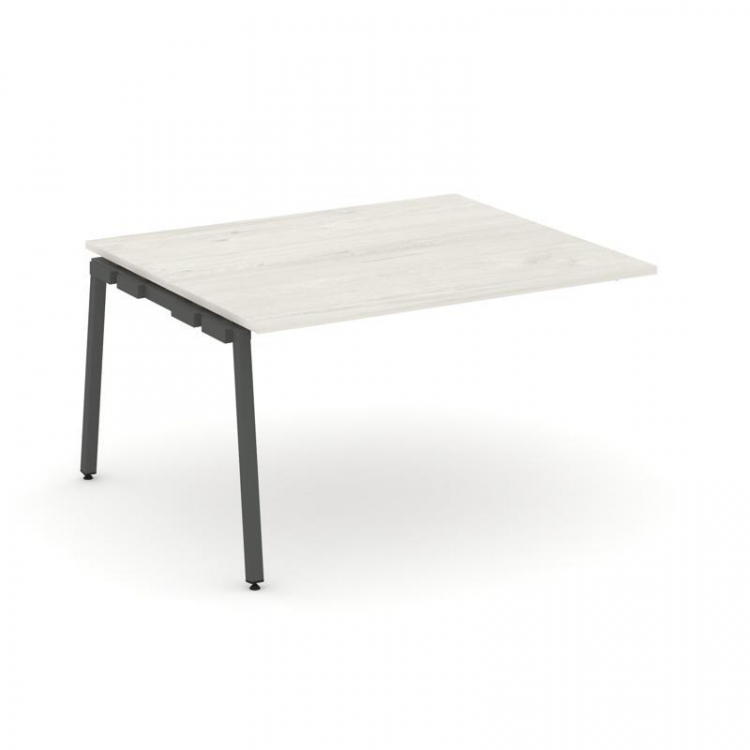 Style Project Проходной наб. элем. перег. стола SN-4A.NSPRG-033.3 Дуб Наварра/Металл Антрацит 1380*1