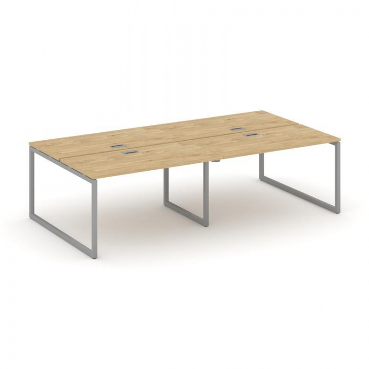 Style Project Рабочая станция 2-х сторон. SN-4O.DRS-032 Тиквуд Светлый/Металл Серый 2360*1232*750