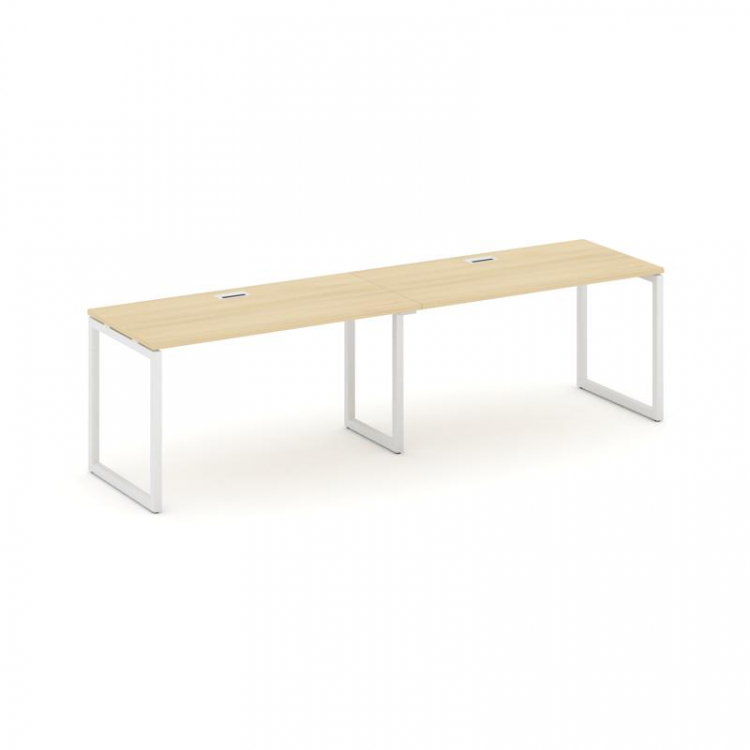 Style Project Рабочая станция 1 сторон. SN-4O.ORS-004 Акация Лорка/Металл Белый 3160*600*750