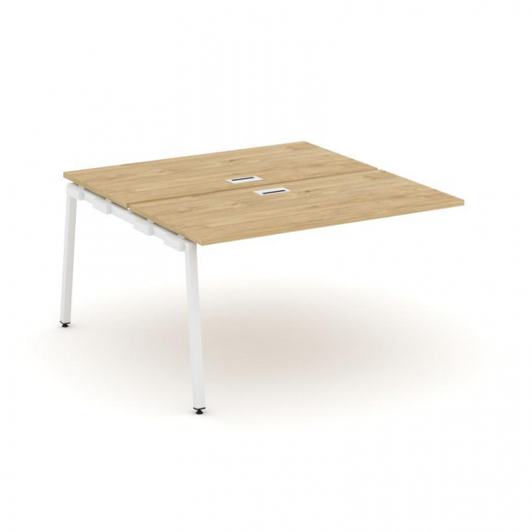 Style Project Проходной наб. элем. SN-4A.DNRS-004 Тиквуд Светлый/Металл Белый 1580*1232*750