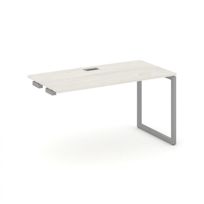 Style Project Стол-приставка к опор. элем. SN-4O.OPRS-023 Дуб Наварра/Металл Серый 1380*800*750