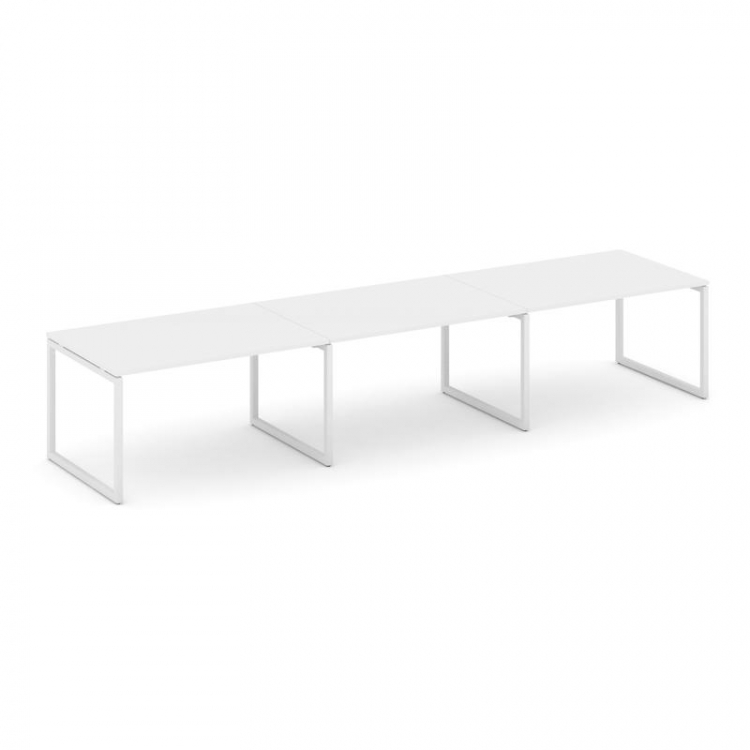 Style Project Стол переговорный SN-4O.SPRG-024.3 Белый/Металл Белый 4740*980*750