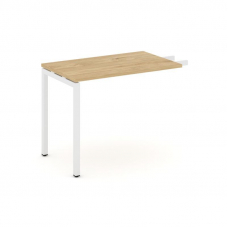 Style Project Брифинг-приставка SN-4P.BR-003 Тиквуд Светлый/Металл Белый 980*600*750