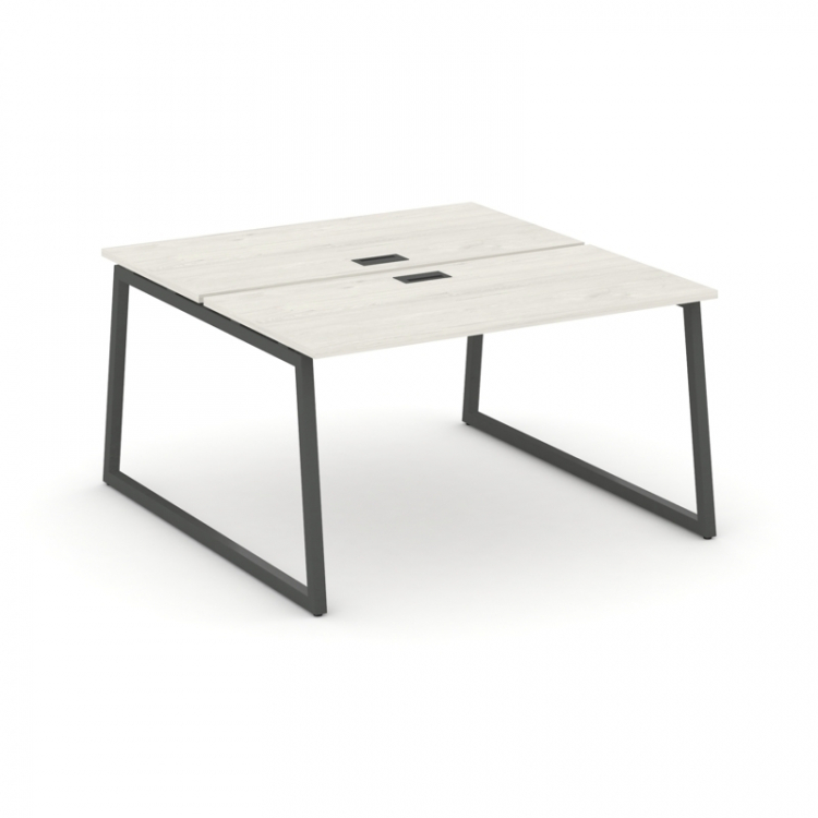 Style Project Рабочая станция 2-х сторон. SN-4T1.DRS-004 Дуб Наварра/Металл Антрацит/Заглушка Пласти