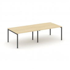 Style Project Стол переговорный SN-4P.SPRG-044.3 Акация Лорка/Металл Антрацит 3160*1180*750