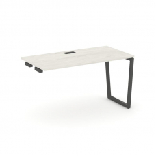 Style Project Стол-приставка к опор. элем. SN-4T2.OPRS-011 Дуб Наварра/Металл Антрацит/Черный Пласти