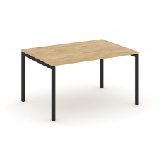 Style Project Стол переговорный SN-4P.SPRG-004.3 Тиквуд Светлый/Металл Черный 1580*980*750