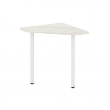 Style Project Угловой элемент стола SN-4.USP-011 Дуб Наварра/Металл Белый 700*700*750